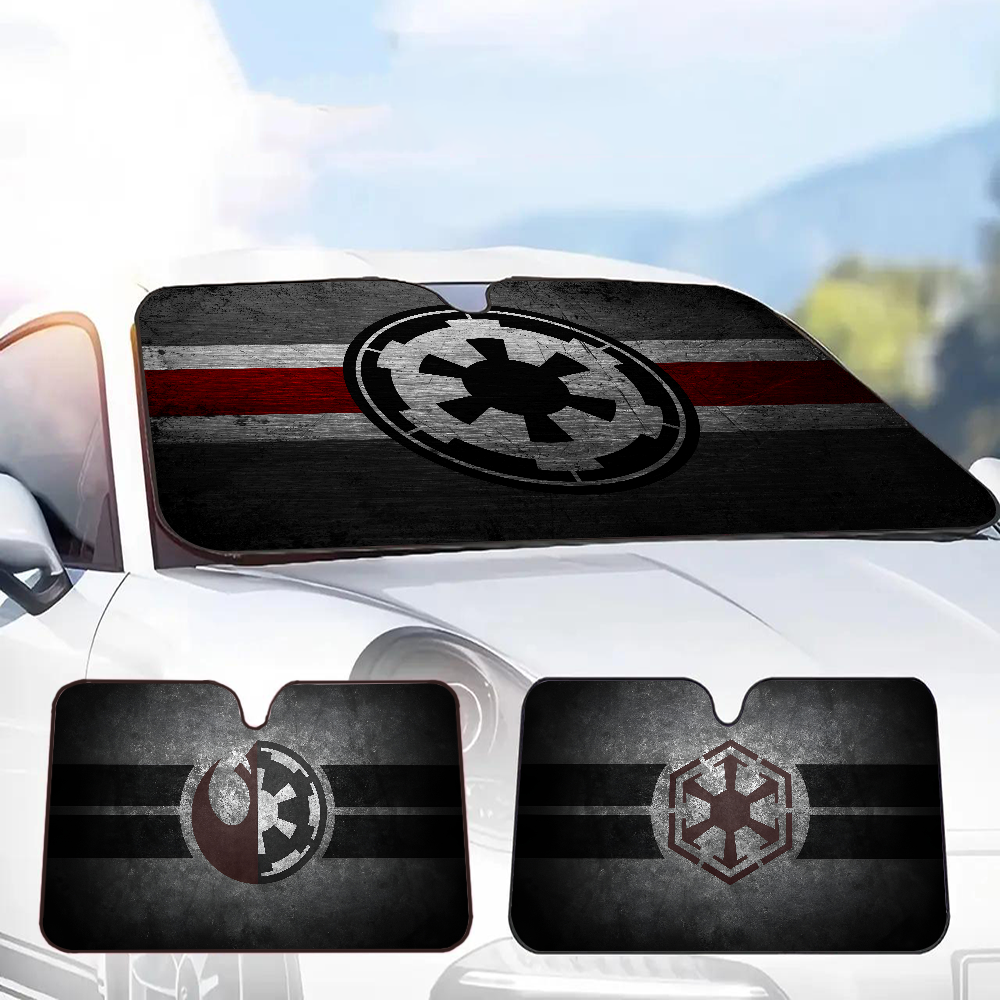 B-Star Logo pare-soleil pare-brise Film 3D Plaid cadeau nouveauté voiture fenêtre avant visière 70x130 cm pare-soleil protection solaire