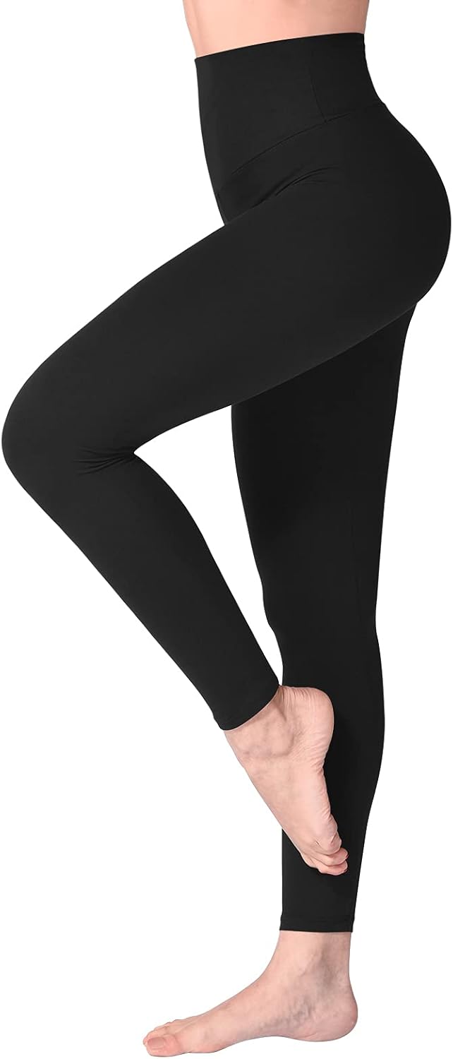 SINOPHANT Legging Femmes Pantalon de Sport, Jegging Taille Haute Femme Yoga Opaque Doux Grande Taille
