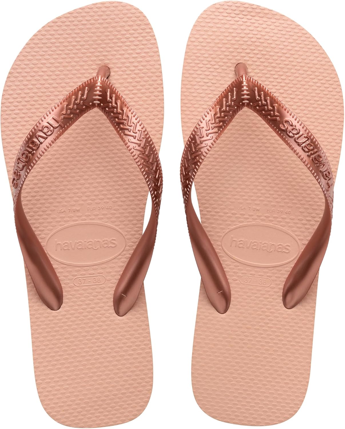 Havaianas - Top Tiras, Tongs Confortables, Durables et Légères, avec Semelle Antidérapante, Femme