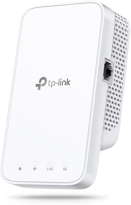 TP-Link Répéteur WiFi Puissant RE330, Amplificateur AC1200 Mbps, Port Ethernet Gigabit, Compatible avec Les Box Internet, Profitez sans Changer Votre Box