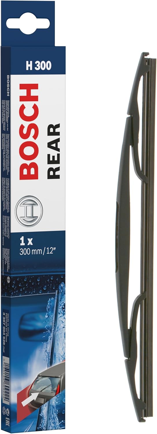 Bosch Balai d'Essuie–Glace Arrière Rear: H300, Longueur: 300mm – 1 Balai Arrière