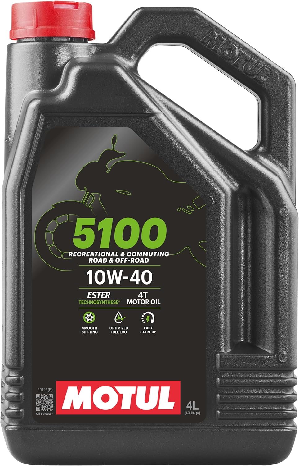 Motul Motorbike Oil 5100 4T 10W40 4L Noir