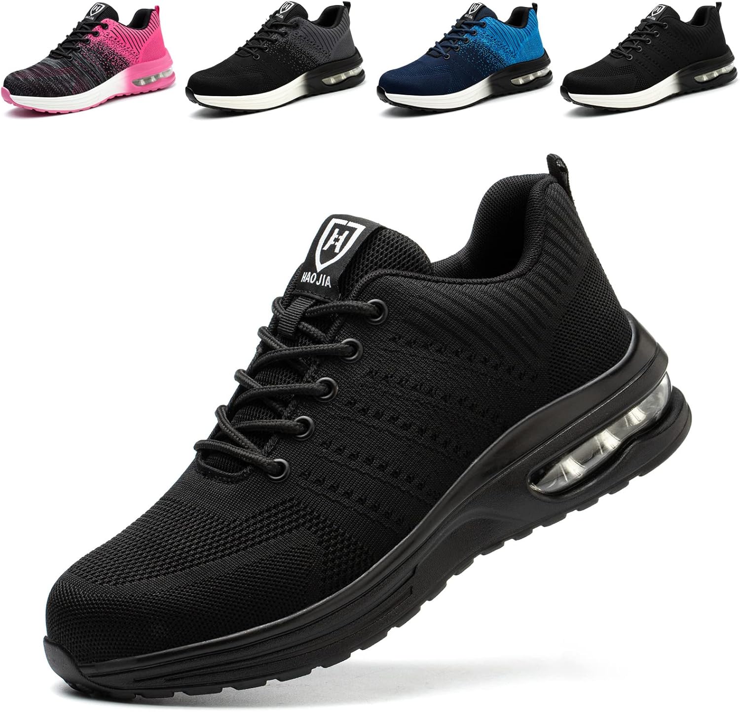 Baofular Chaussures de Sécurité Hommes Femmes Légère Basket Securite Confortable Antidérapante Chaussures de Travail Respirantes