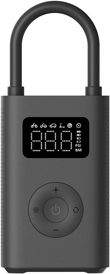 Xiaomi Compresseur Air 2, 150PSI, Gonflage Auto Voiture/Moto, Détection Pression, USB-C (25% Rapide)