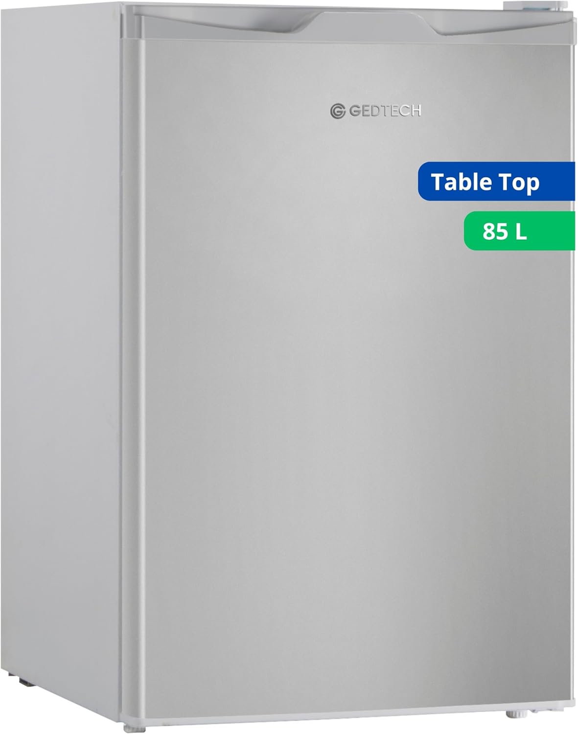 GEDTECH Réfrigerateur Table Top de 85L GTOP93SL avec compartiment congélation - Classe E