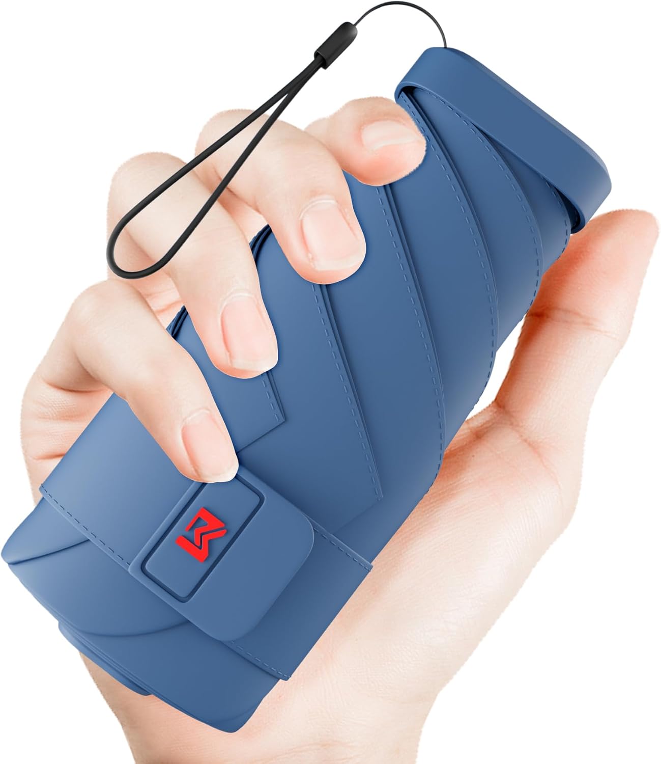 Parapluie de Voyage Mini Pliable pour Sac - Protection UV 50+ contre Soleil & Pluie, Design Compact Léger et Résistant au Vent, Tient dans Poche ou Sac, Parasol Portatif pour Transport Hommes, Femmes