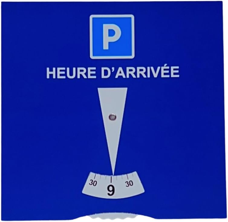 Générique UniKlub Lot de 1 Disque stationnement Zone Bleue - Parking