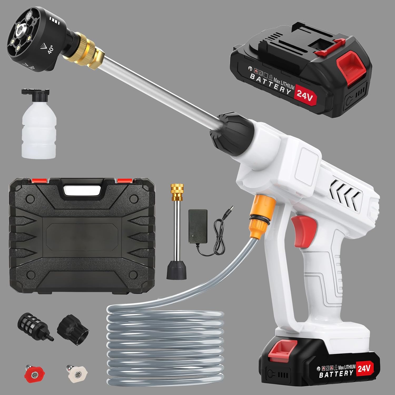 Nettoyeur Haute Pression avec Buse 6 en 1