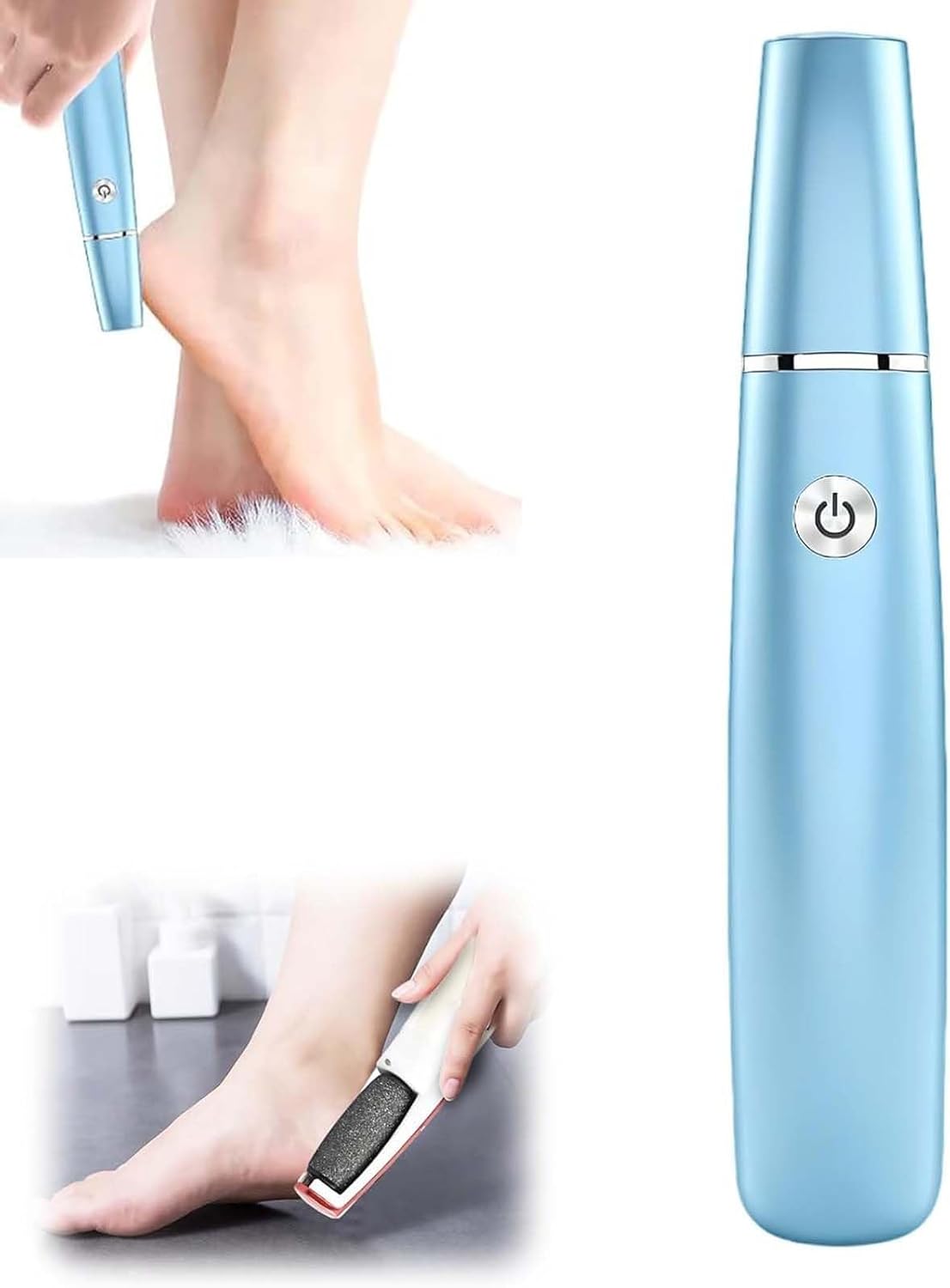 Rapeuse Pieds électrique, 2025 Rapeuse Pieds électrique, Ponceuse Pieds Electrique, soin des pieds pour Femmes Hommes Pédicures