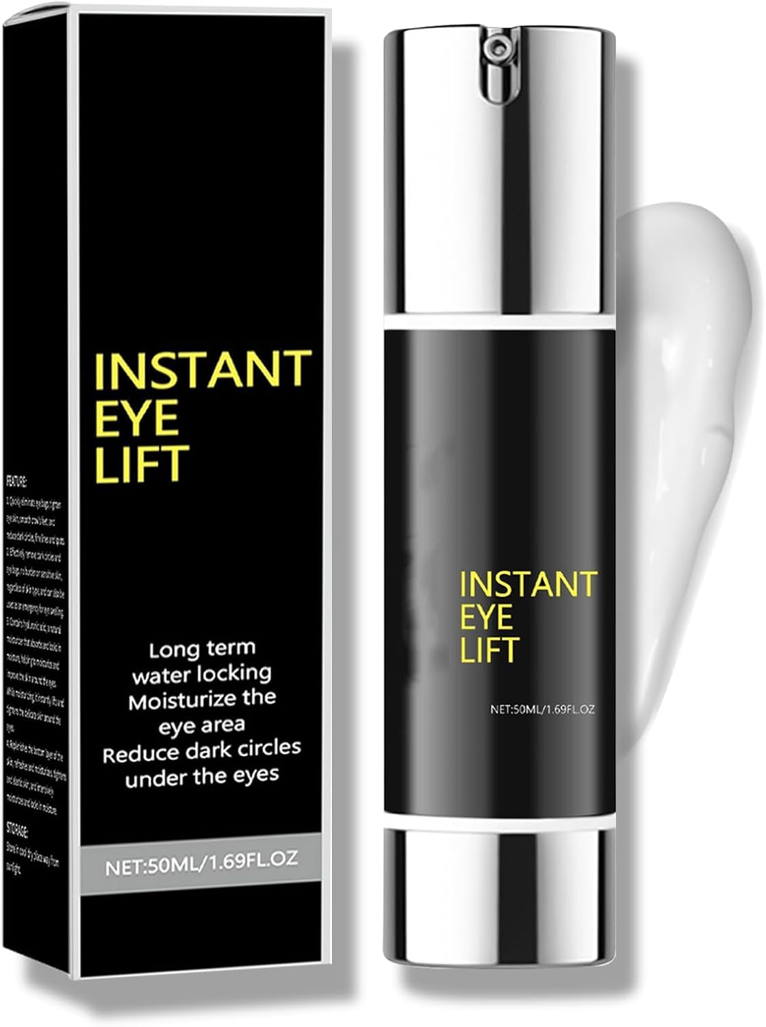Harvey Ross - Instant Lift+, Harvey Ross Instant Lift Plus Poche Yeux, Crème Rafraîchissants Raffermissants Pour Les Yeux, Crème Instant Eye Tightene, Hydratant Sous Les Yeux (1)