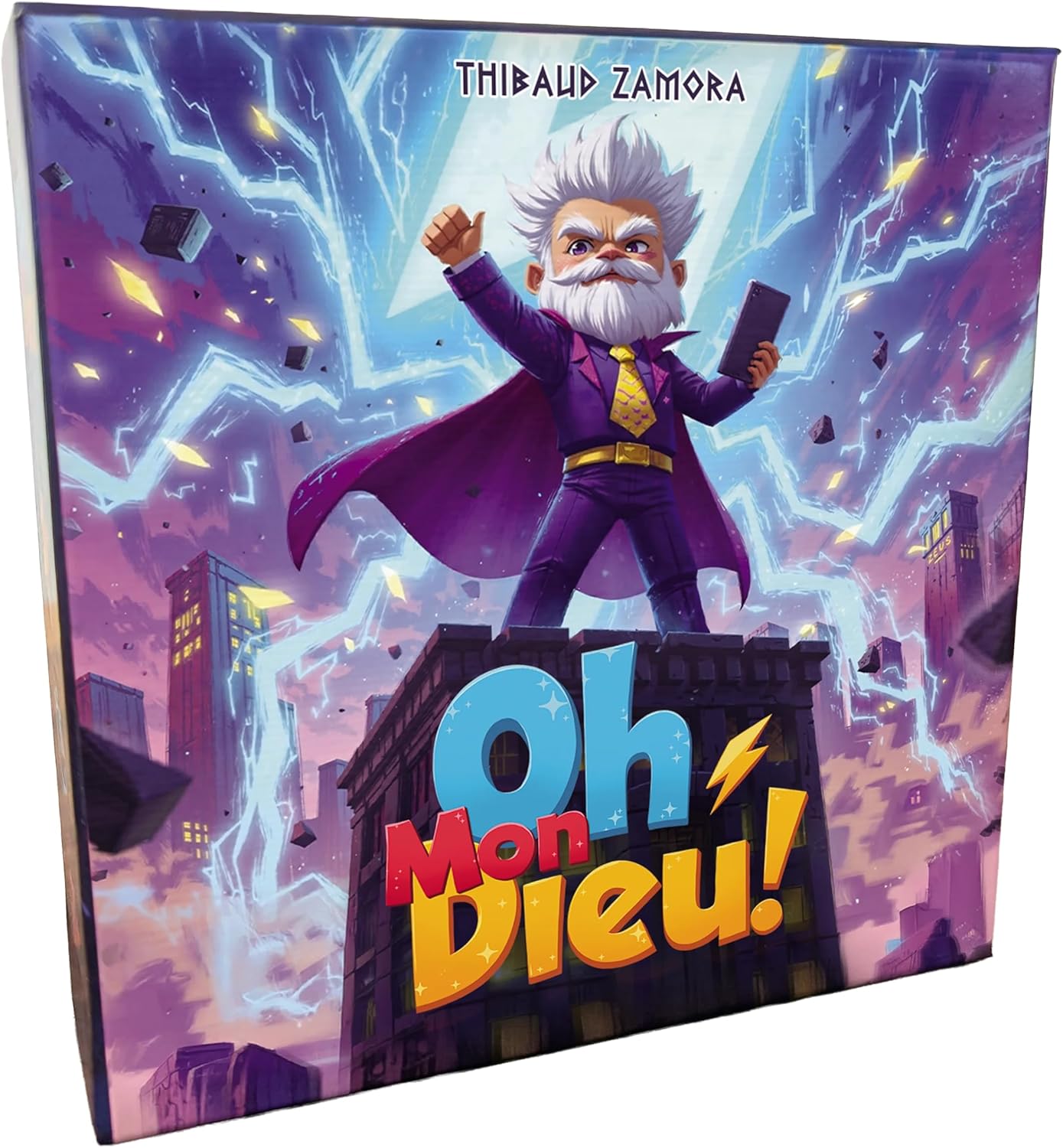 Générique Oh Mon Dieu, Jeu de société d’Ambiance Fun et Familial. Mythologie Grecque. Olympe