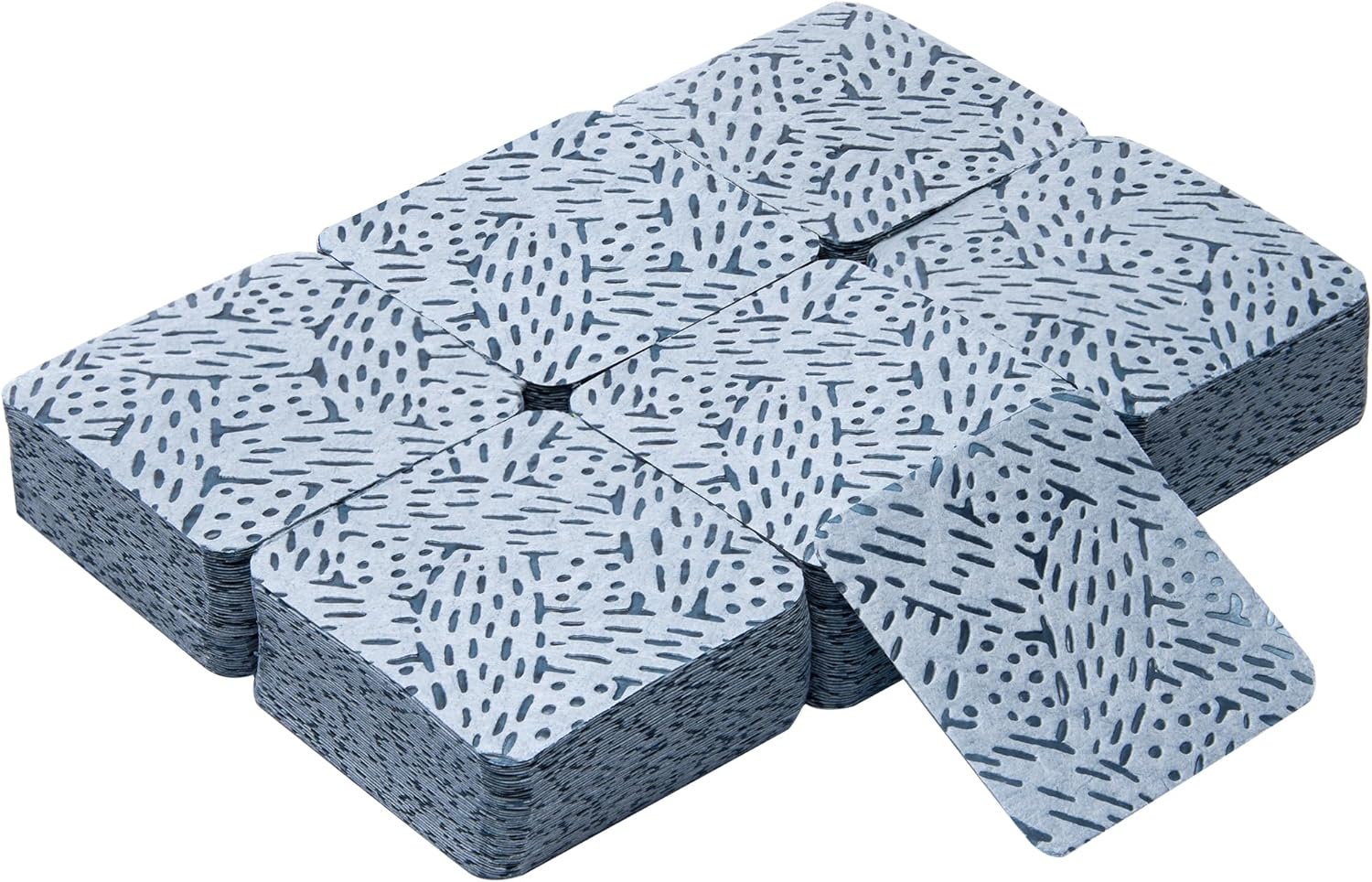 300 Pièces Coton Ongles Gel Non Pelucheux, Lingettes Douces pour Soin des Ongles, Accessoire Ongle Manucure, Pads Esthétiques pour Onglerie, Bleu