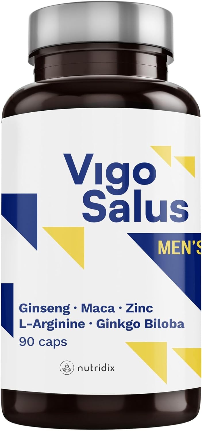 TESTOSTERONE HOMME Booster - Endurance + Puissant + Énergie + Musculation - Maca,Tribulus, Ginseng, L Arginine, Ginkgo Biloba, et Zinc - Haute Dose + Vigueur + Libido - 90 Capsules