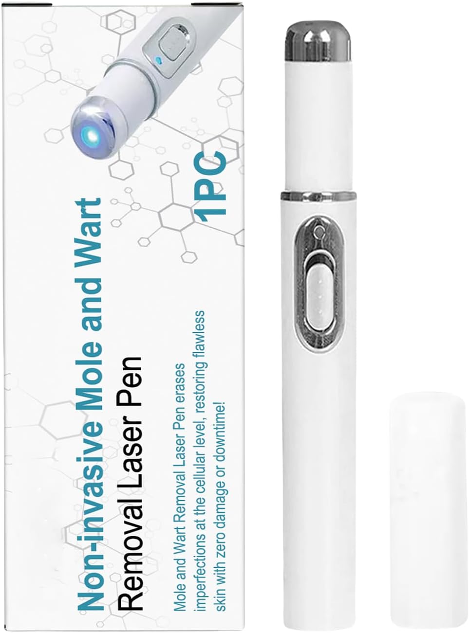 Skin Tag Removall – Stylo à retrait rapide et facile | Appareil de retrait d'étiquettes de peau du visage et du corps – Outil de réparation professionnel pour les verrues, les névus, les taches et les